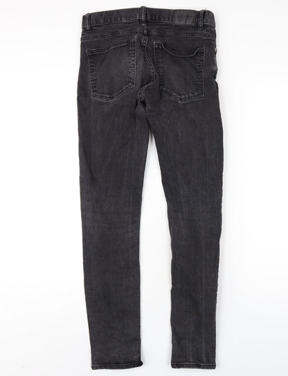 Womens UK Size 28 Weekday Regular Fit Skinny Black Jeans