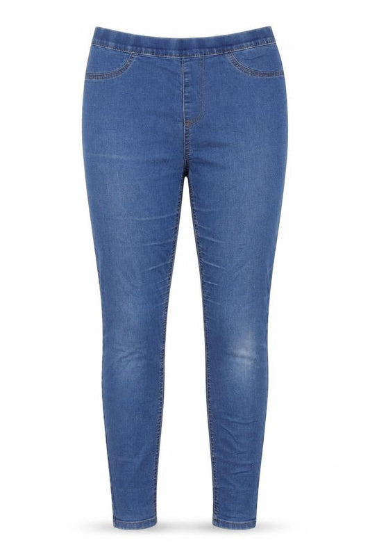 Womens UK Size 12 Marks and Spencer Regular Fit Jegging Blue Jeans