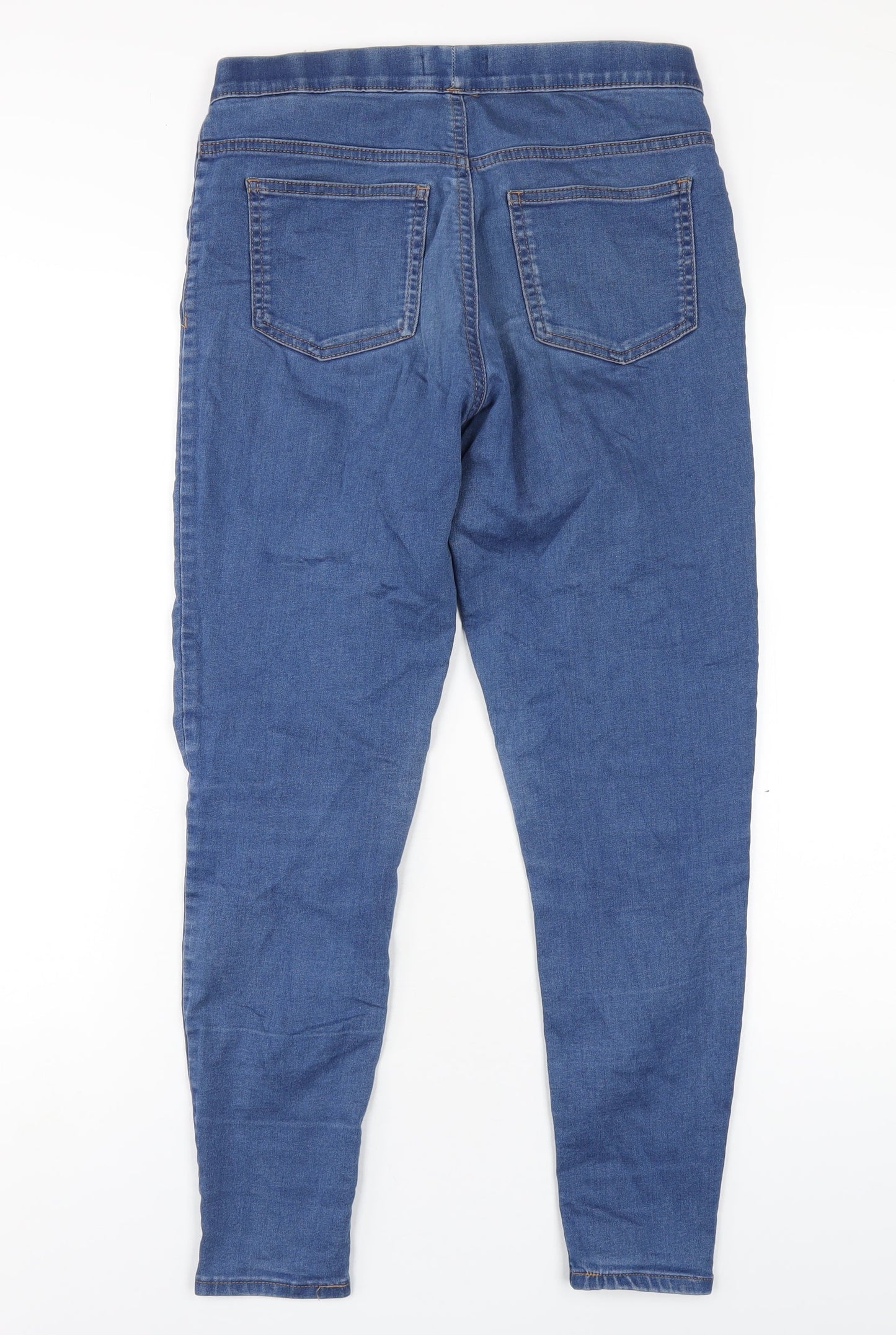 Womens UK Size 12 Marks and Spencer Regular Fit Jegging Blue Jeans