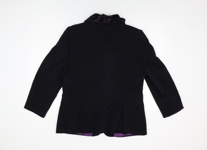 Womens UK Size 16 Libra Black Jacket