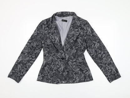 Womens UK Size 12 Oasis Black Jacket