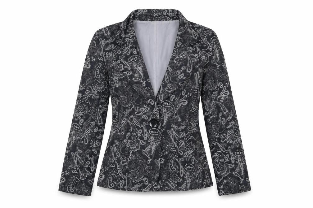 Womens UK Size 12 Oasis Black Jacket