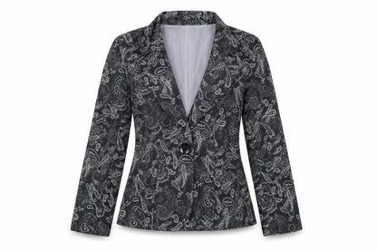 Womens UK Size 12 Oasis Black Jacket