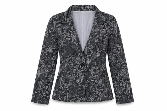 Womens UK Size 12 Oasis Black Jacket