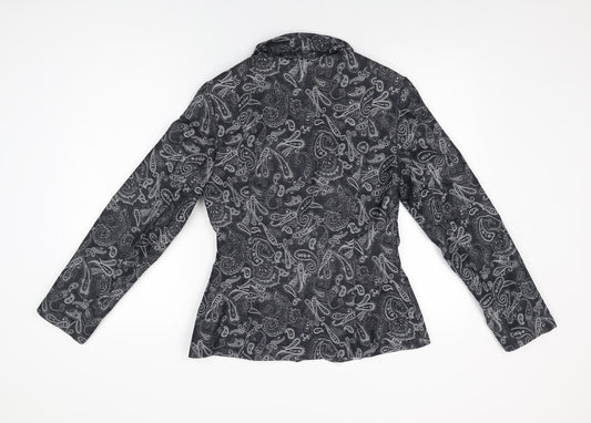 Womens UK Size 12 Oasis Black Jacket