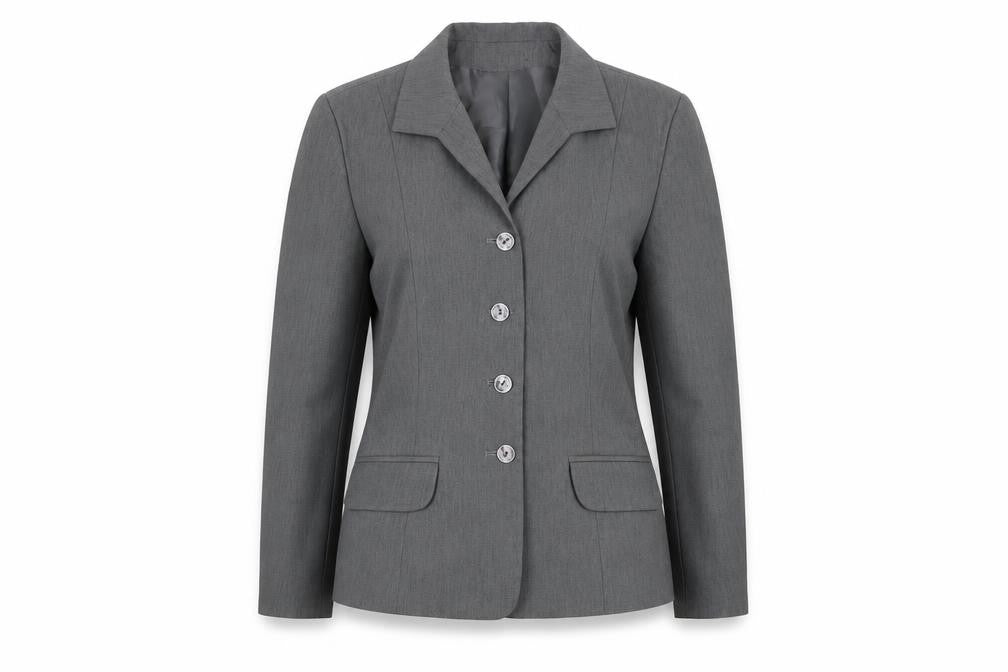 Womens UK Size 14 St Bernard Regular Grey Blazer