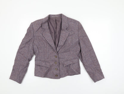 Womens UK Size 10 St Michael Purple Jacket