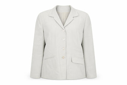 Modern Classics Womens Beige Polyester Jacket Suit Jacket Size 16