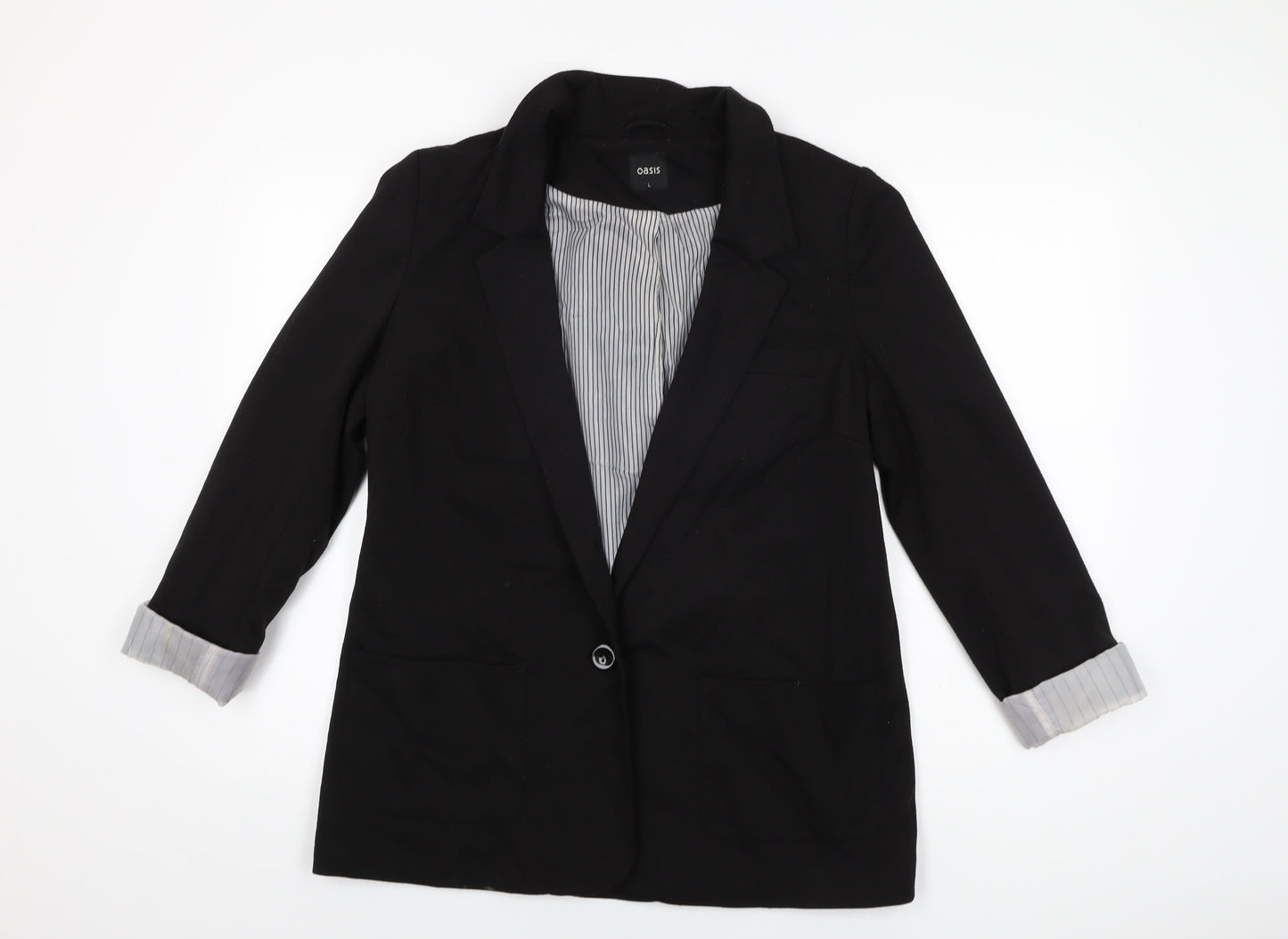 Womens UK Size L Oasis Black Jacket