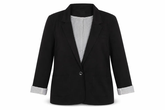 Womens UK Size L Oasis Black Jacket