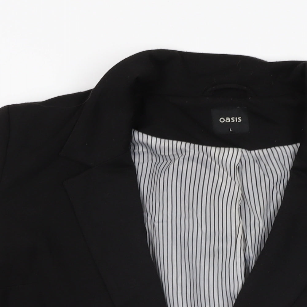 Womens UK Size L Oasis Black Jacket