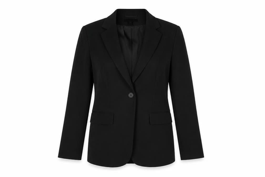 Womens UK Size 8 H&M Regular Black Suit Jacket