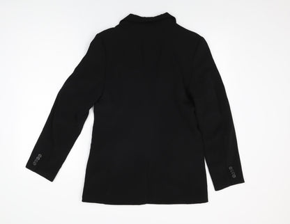 Womens UK Size 8 H&M Regular Black Suit Jacket