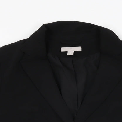 Womens UK Size 8 H&M Regular Black Suit Jacket