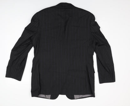 Mens UK Size 42 Marks and Spencer Regular Black Suit Jacket