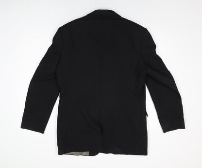 Mens UK Size 40 Marks and Spencer Regular Black Suit Jacket