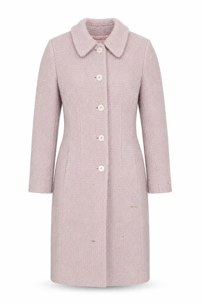 Womens UK Size 8 Precis Pink Overcoat