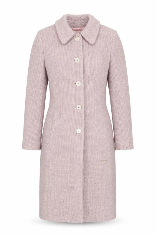 Womens UK Size 8 Precis Pink Overcoat
