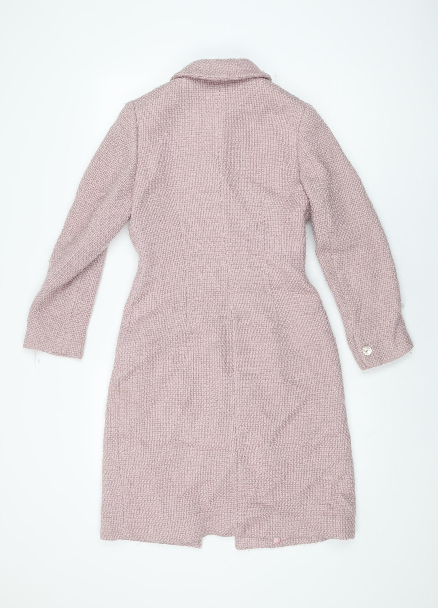 Womens UK Size 8 Precis Pink Overcoat