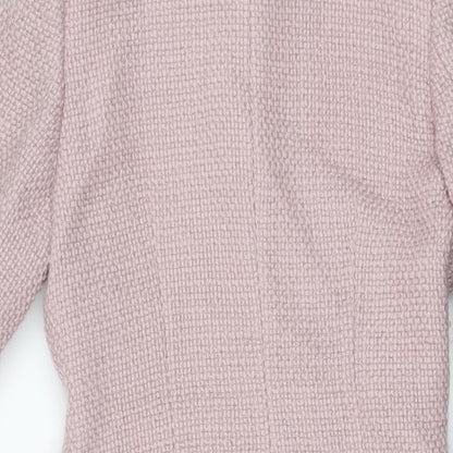 Womens UK Size 8 Precis Pink Overcoat