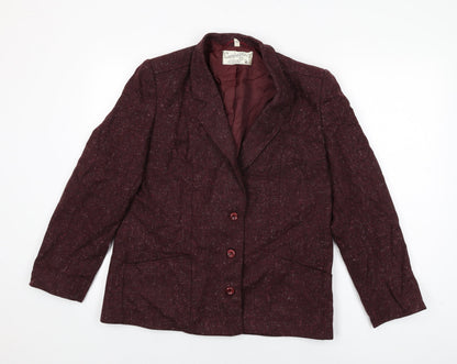 Womens UK Size 14 Compliments Red Jacket