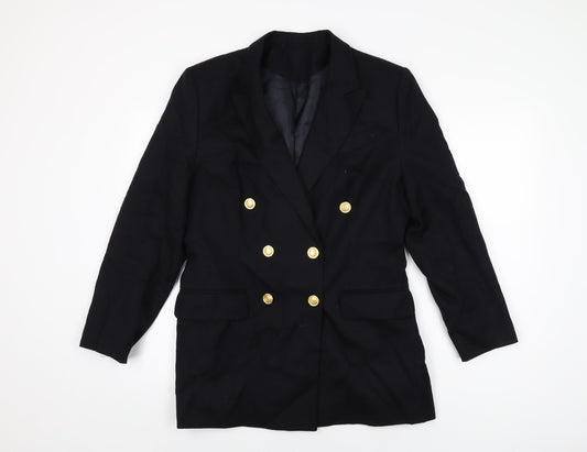 Womens UK Size 14 Richards Regular Blue Suit Jacket
