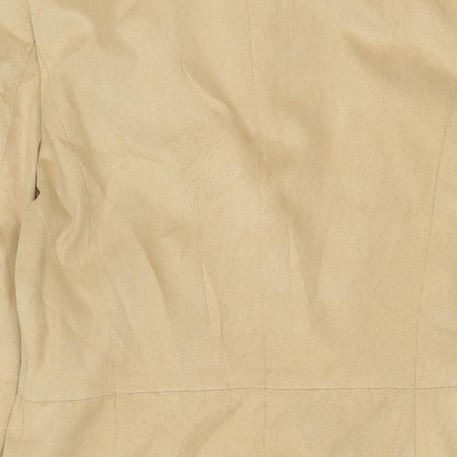 Womens UK Size 12 Marks and Spencer Beige Overcoat