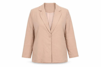 Boohoo Womens Pink Biker Blazer Size 16 Button