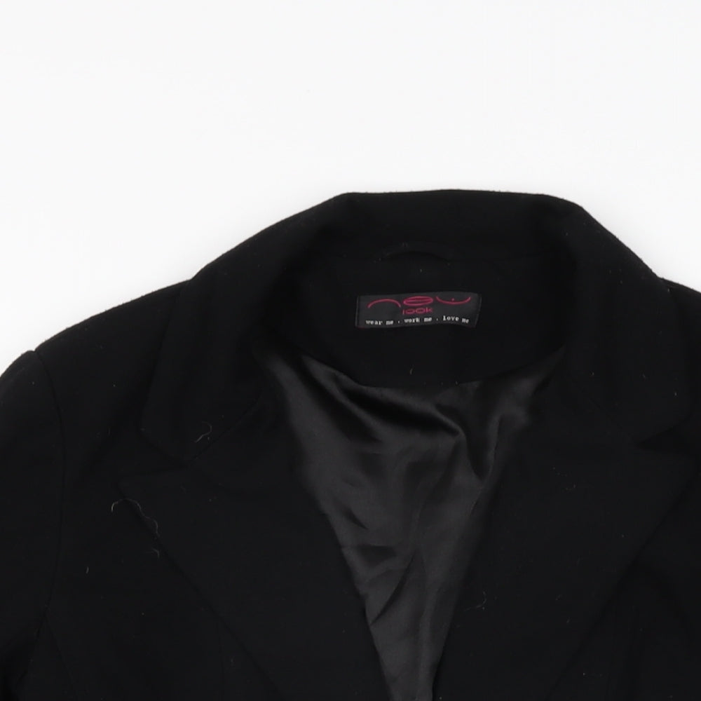Womens UK Size 12 New Look Black Jacket