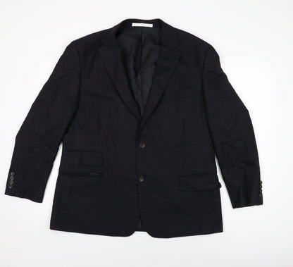 Mens UK Size 44 Marks and Spencer Regular Black Suit Jacket