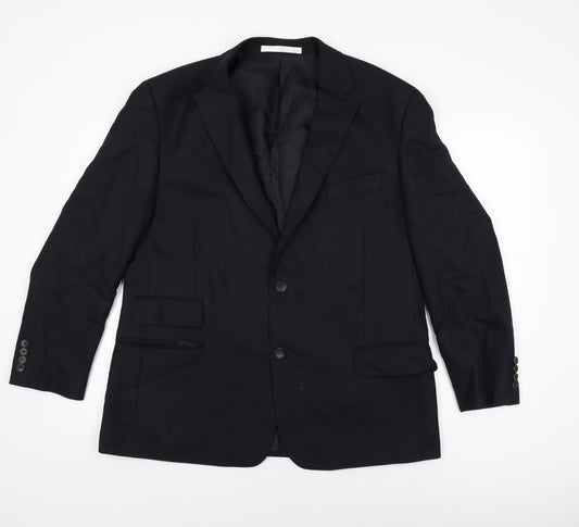 Mens UK Size 44 Marks and Spencer Regular Black Suit Jacket