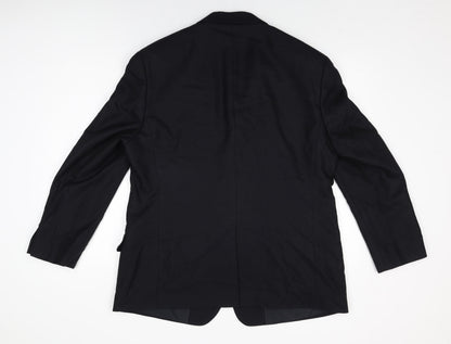 Mens UK Size 44 Marks and Spencer Regular Black Suit Jacket