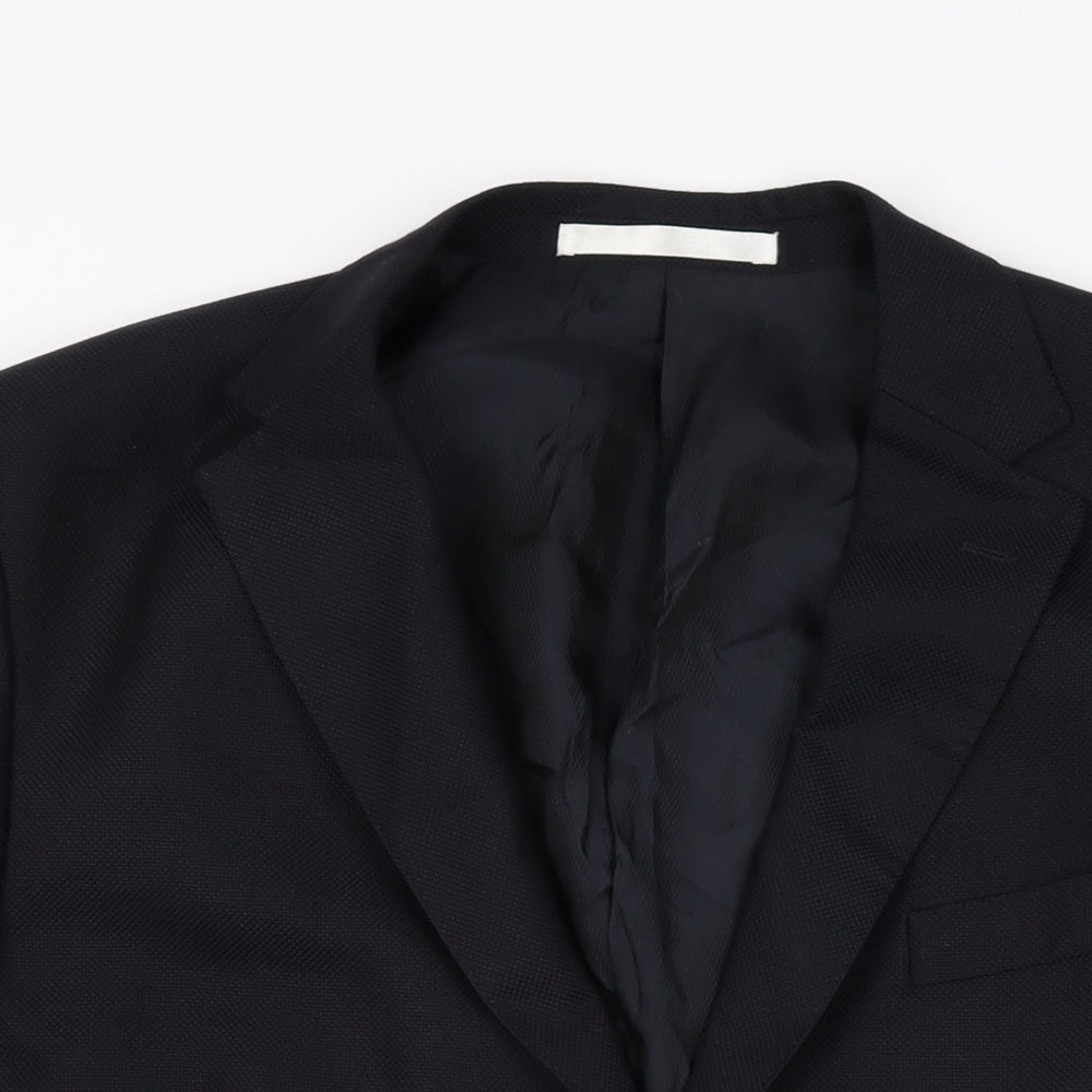 Mens UK Size 44 Marks and Spencer Regular Black Suit Jacket
