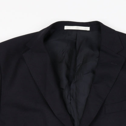 Mens UK Size 44 Marks and Spencer Regular Black Suit Jacket