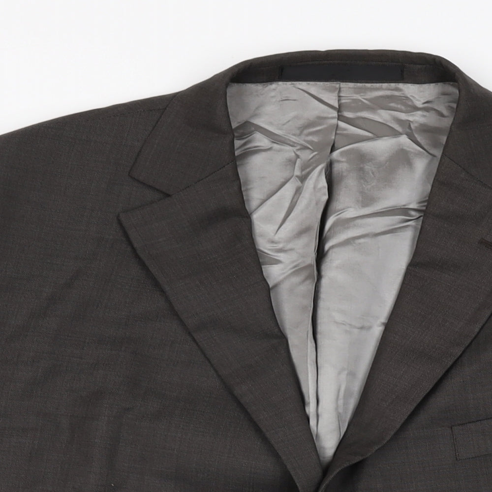 Mens UK Size 46 Marks and Spencer Regular Grey Suit Jacket