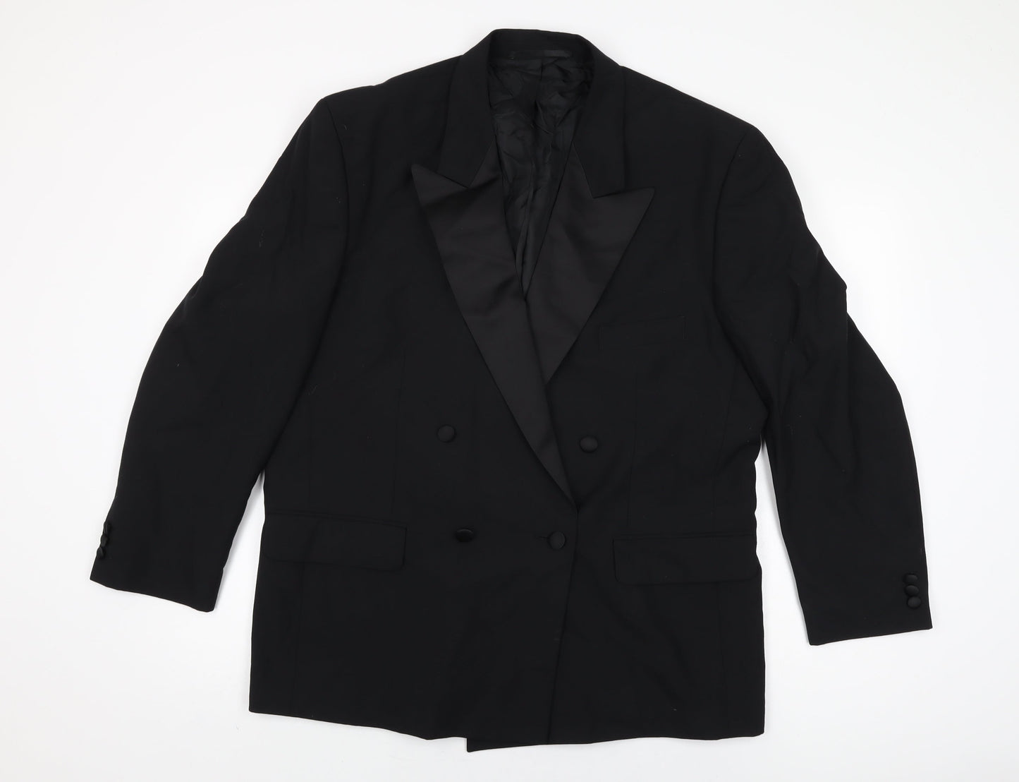 Mens UK Size 48 Mr Harry Regular Black Suit Jacket
