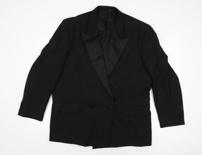 Mens UK Size 48 Mr Harry Regular Black Suit Jacket