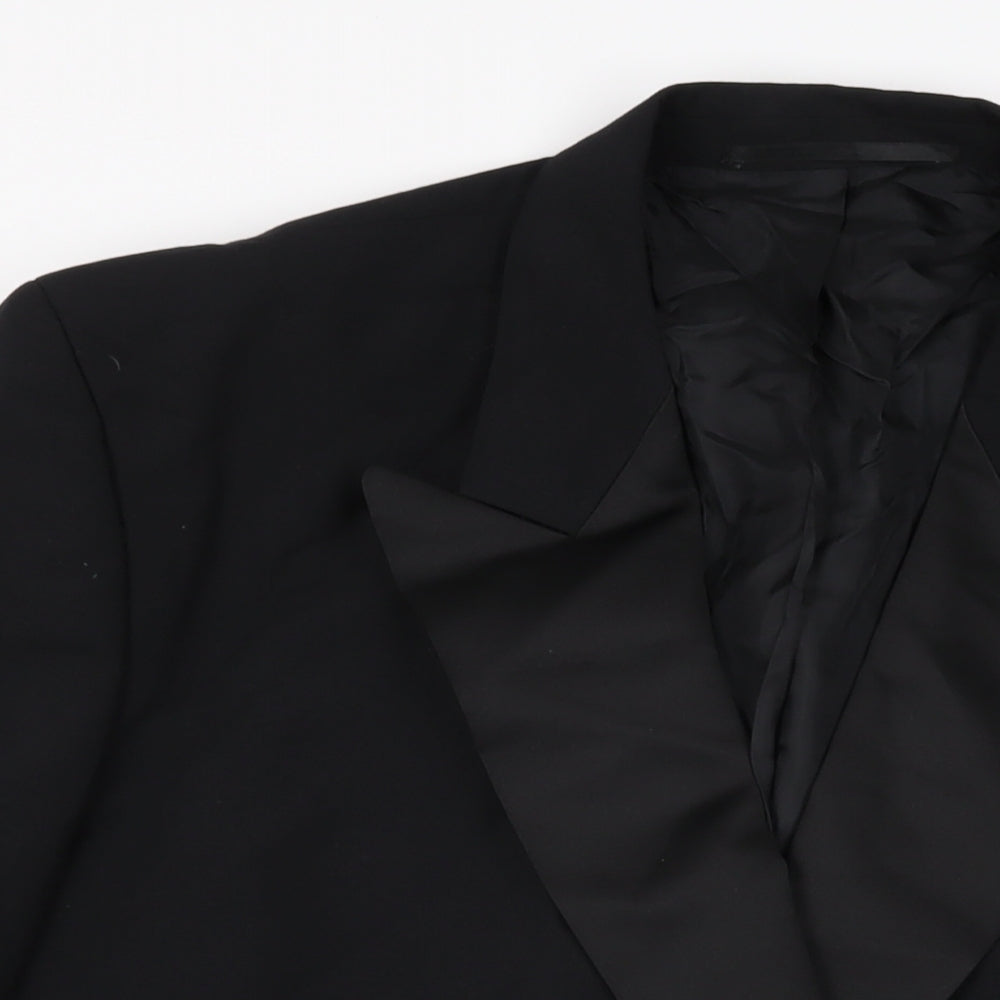 Mens UK Size 48 Mr Harry Regular Black Suit Jacket