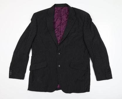 Mens UK Size 42 Marks and Spencer Regular Black Suit Jacket