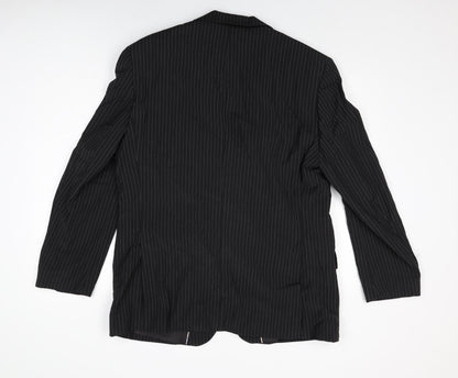 Mens UK Size 42 Marks and Spencer Regular Black Suit Jacket