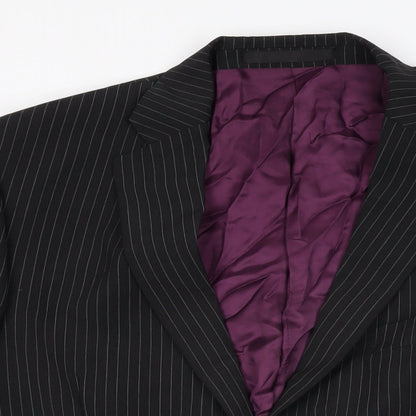 Mens UK Size 42 Marks and Spencer Regular Black Suit Jacket