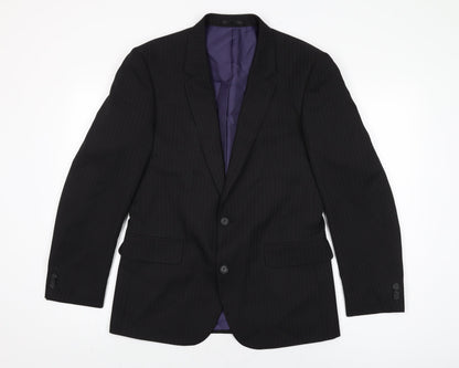 Mens UK Size 38 Taylor & Wright Regular Black Suit Jacket
