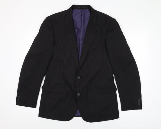 Mens UK Size 38 Taylor & Wright Regular Black Suit Jacket
