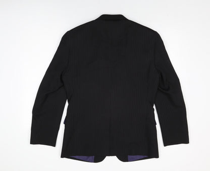 Mens UK Size 38 Taylor & Wright Regular Black Suit Jacket