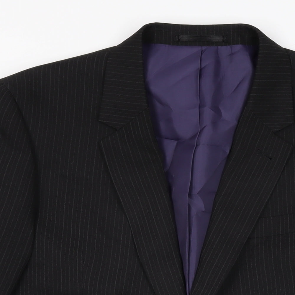 Mens UK Size 38 Taylor & Wright Regular Black Suit Jacket