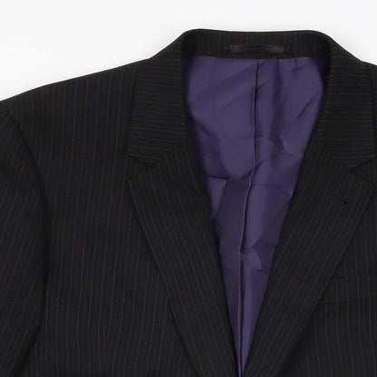 Mens UK Size 38 Taylor & Wright Regular Black Suit Jacket