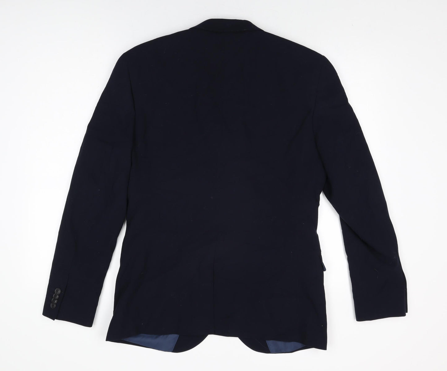 Mens UK Size 40 Topman Regular Blue Suit Jacket