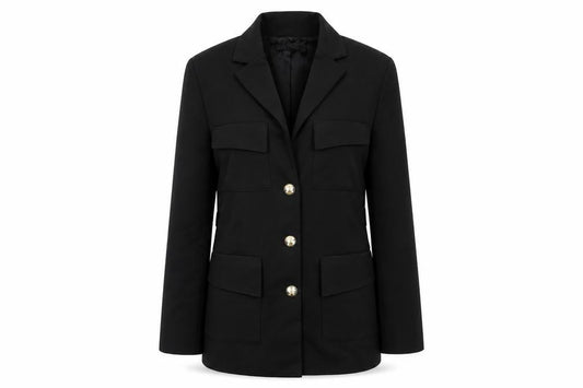 Womens UK Size M Zara Black Jacket