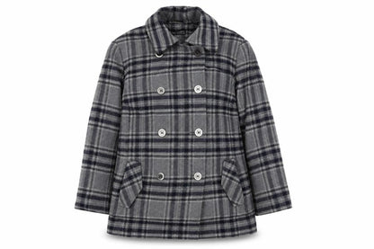 Womens UK Size 14 Autograph Grey Overcoat