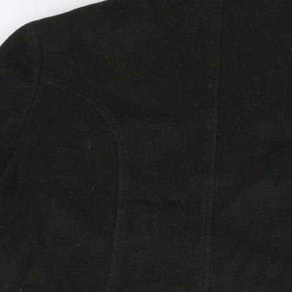 Womens UK Size 12 EWM Green Overcoat